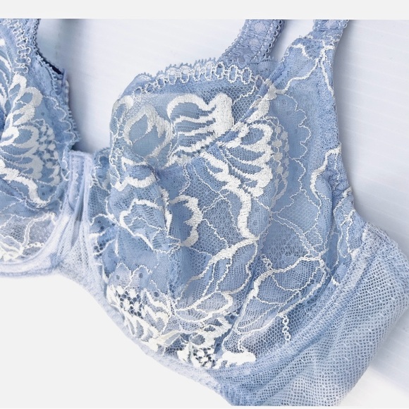 Simone Perele 36D Promesse 12H322 Full Cup Bra in Frozen - Picture 9 of 16